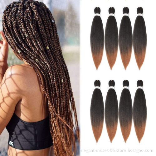 Jumbo Braiding Hair Extensions For Women 26 Inches 60 Colors High Temperature Fiber Synthetic Braiding Hair